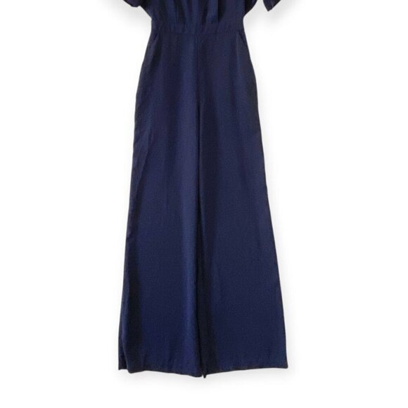 Adelyn Rae Kimono Sleeve Blue Jumpsuit, size XS - Picture 6 of 12
